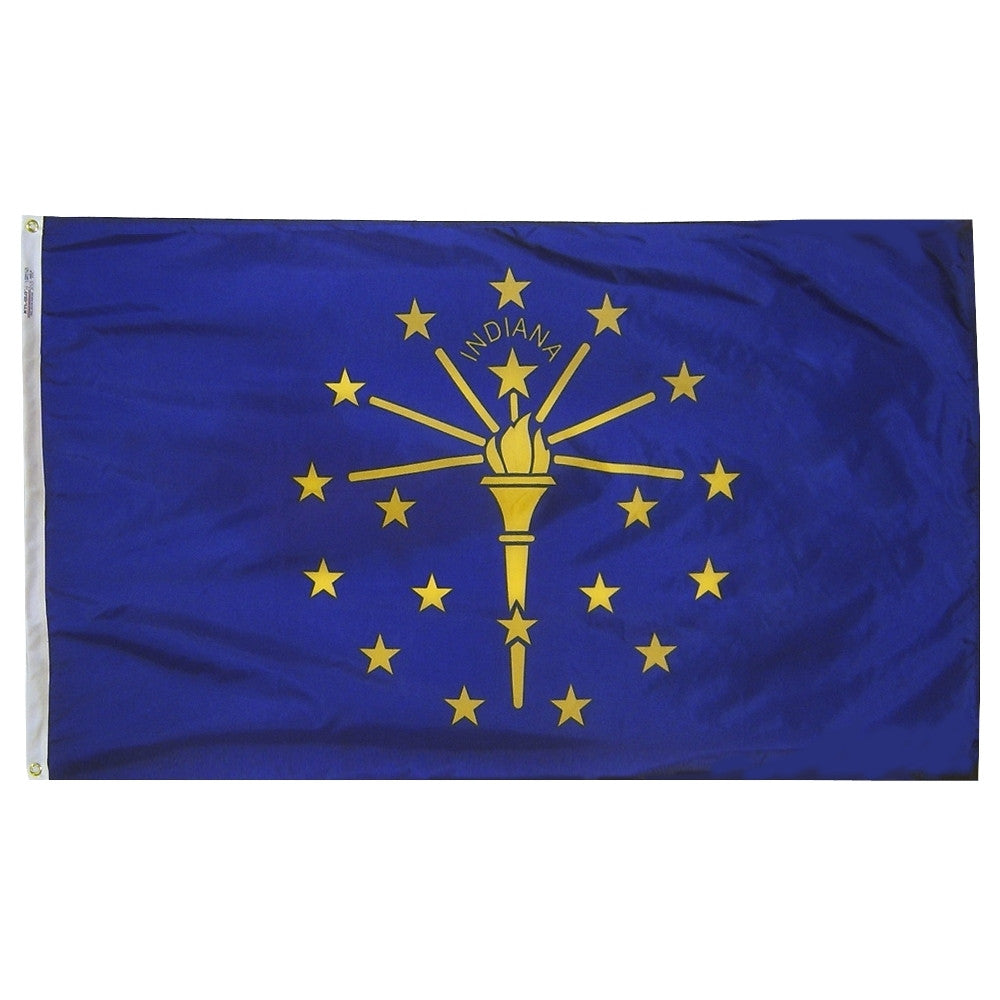 Indiana State Flags - ColorFastFlags | All the flags you'll ever need! 
