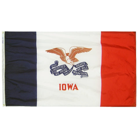 Iowa State Flags - ColorFastFlags | All the flags you'll ever need! 
