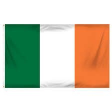 Ireland Courtesy Flag 12" x 18"