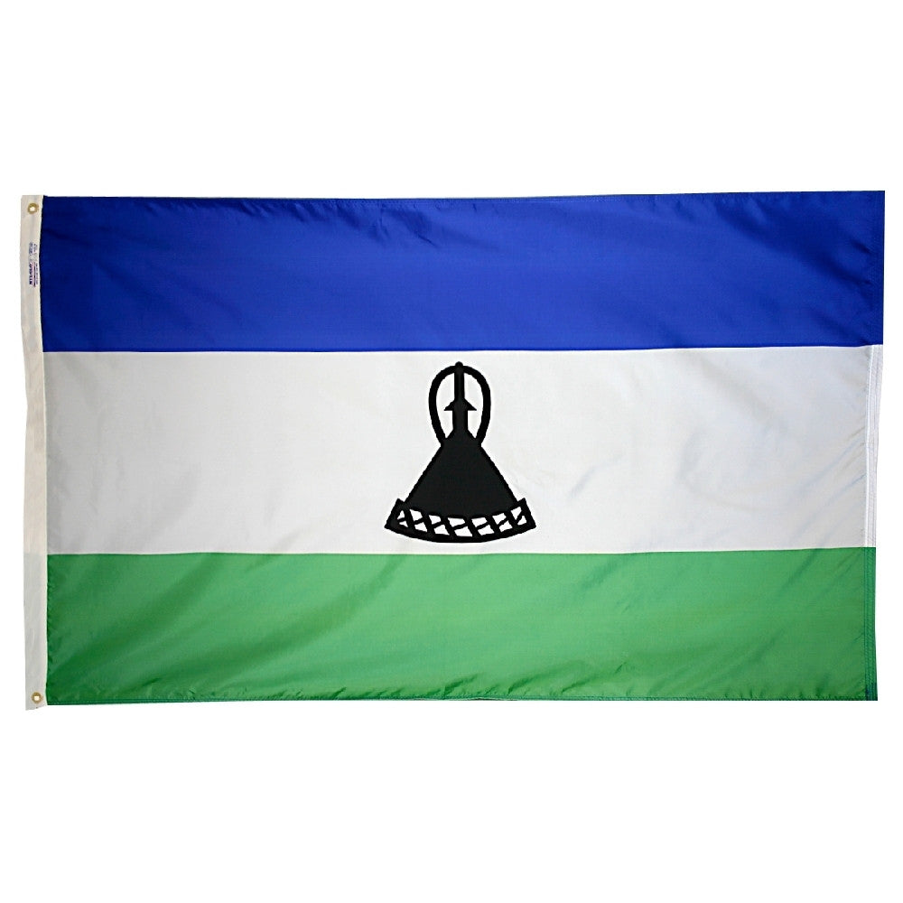 Lesotho Flag - ColorFastFlags | All the flags you'll ever need! 
