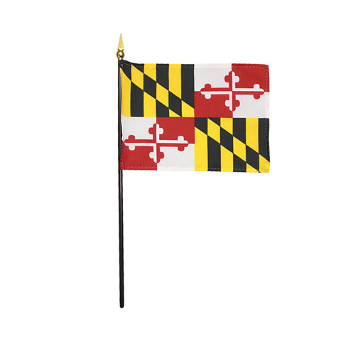 Miniature Flag - Maryland - ColorFastFlags | All the flags you'll ever need! 
