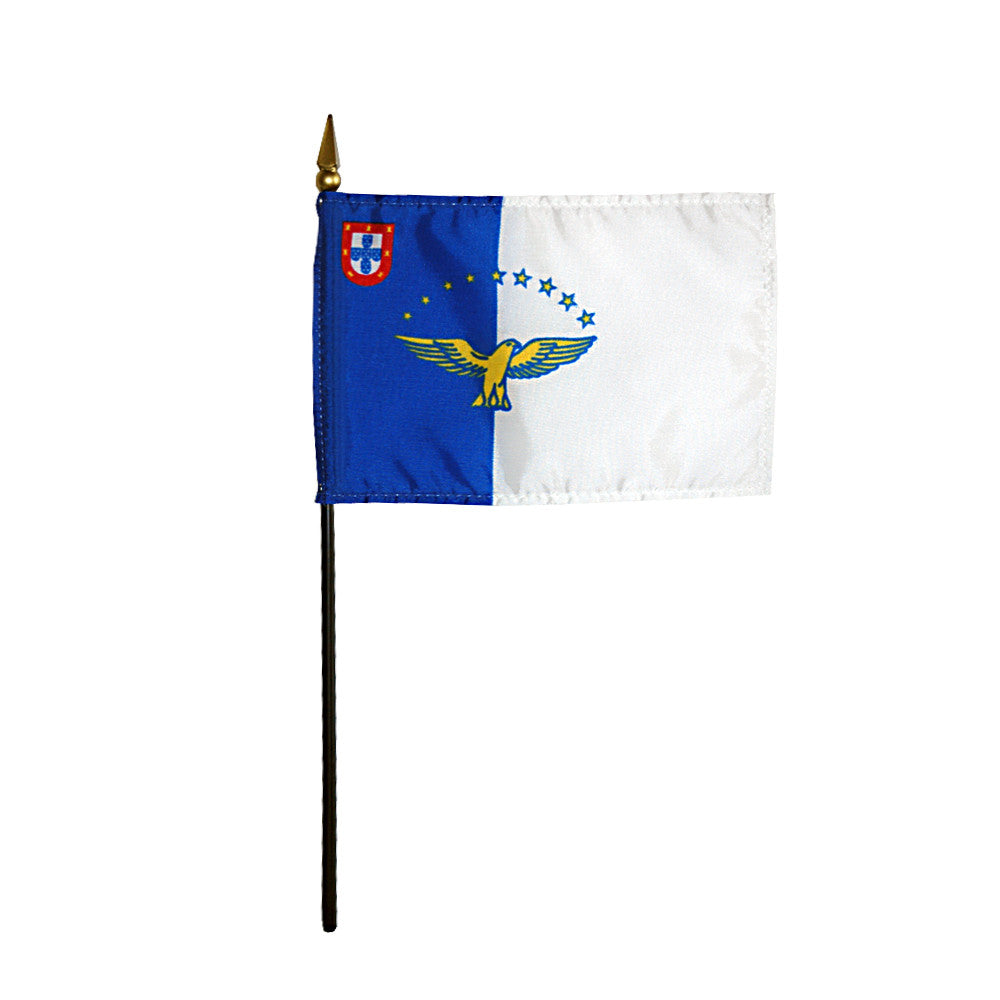 Miniature Azores Flag - ColorFastFlags | All the flags you'll ever need! 
