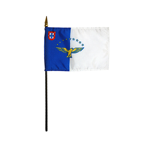 Miniature Azores Flag - ColorFastFlags | All the flags you'll ever need! 
