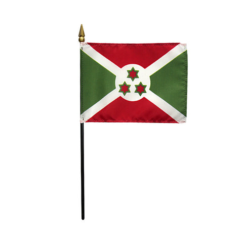 Miniature Burundi Flag - ColorFastFlags | All the flags you'll ever need! 
