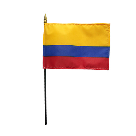 Miniature Colombia Flag - ColorFastFlags | All the flags you'll ever need! 
