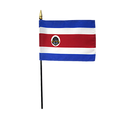 Miniature Costa Rica Flag - ColorFastFlags | All the flags you'll ever need! 
