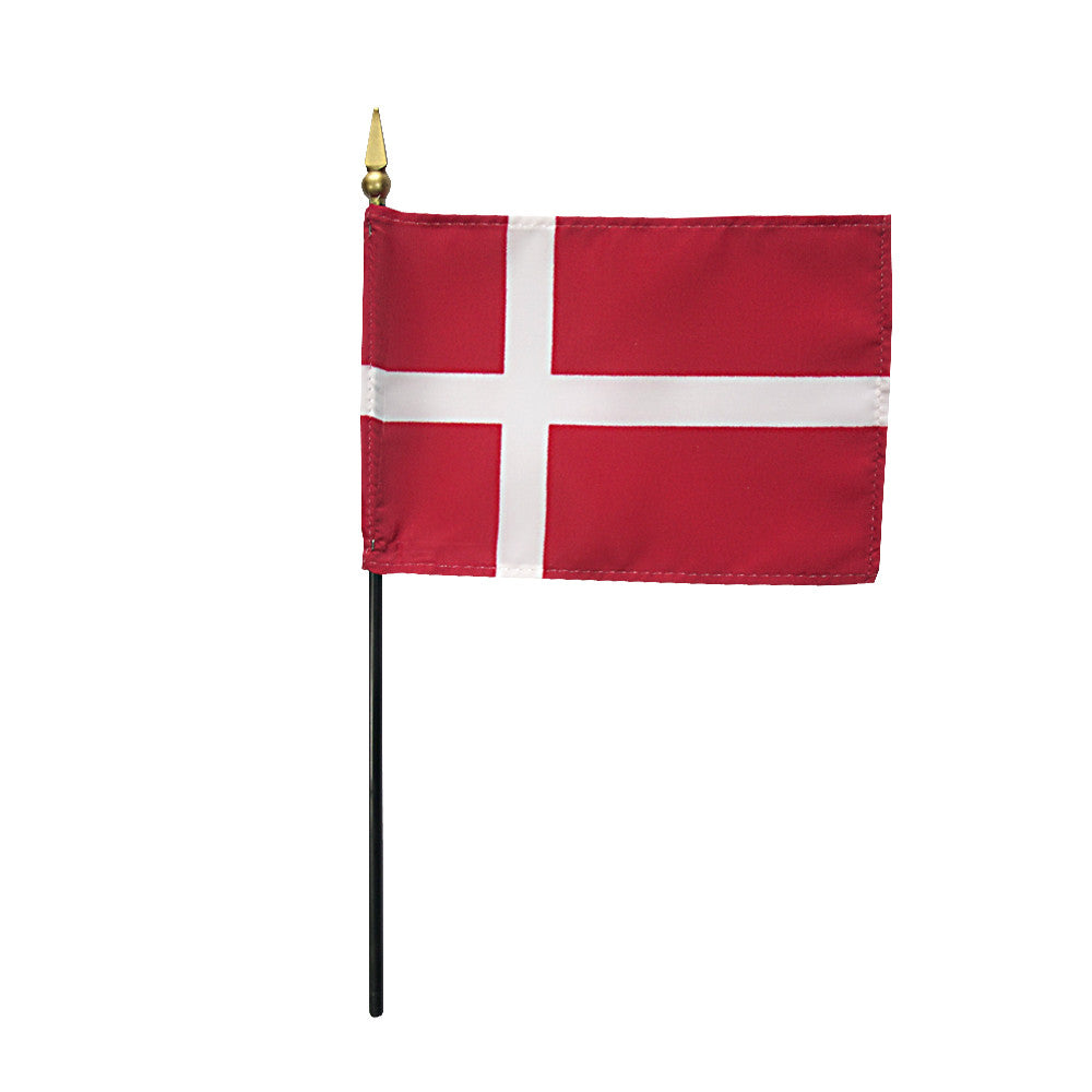 Miniature Denmark Flag - ColorFastFlags | All the flags you'll ever need! 

