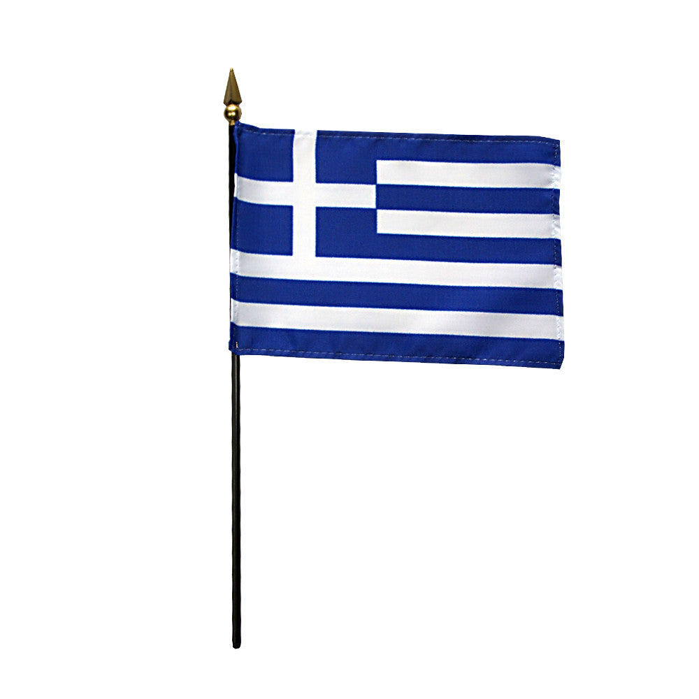 Miniature Greece Flag - ColorFastFlags | All the flags you'll ever need! 
