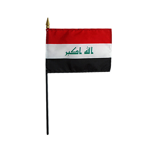 Miniature Iraq Flag - ColorFastFlags | All the flags you'll ever need! 
