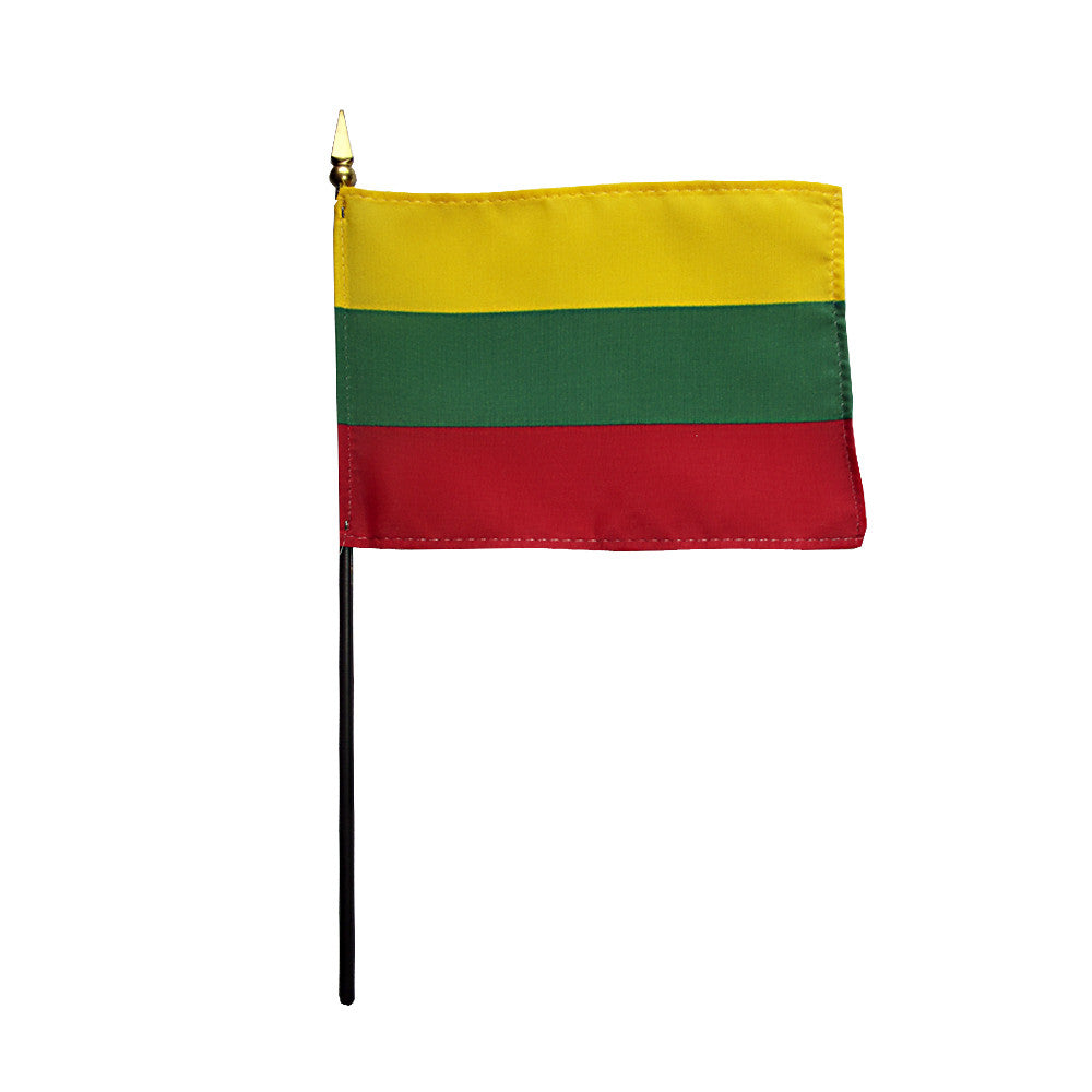 Miniature Lithuania Flag - ColorFastFlags | All the flags you'll ever need! 
