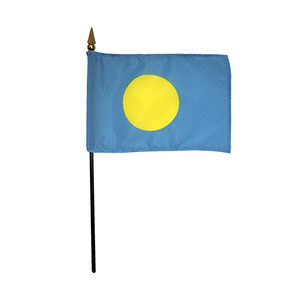 Miniature Palau Flag - ColorFastFlags | All the flags you'll ever need! 
