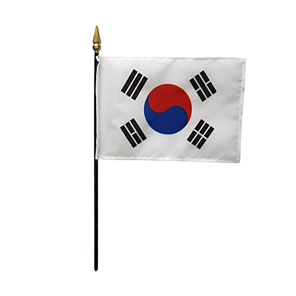 Miniature South Korea Flag - ColorFastFlags | All the flags you'll ever need! 
