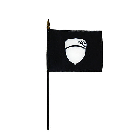 Miniature Treasurer Acorn Flag - ColorFastFlags | All the flags you'll ever need! 
