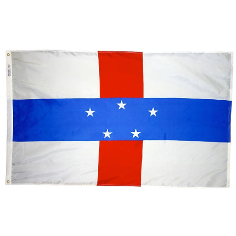 Netherlands Antilles Courtesy Flag 12" x 18" - ColorFastFlags | All the flags you'll ever need! 
