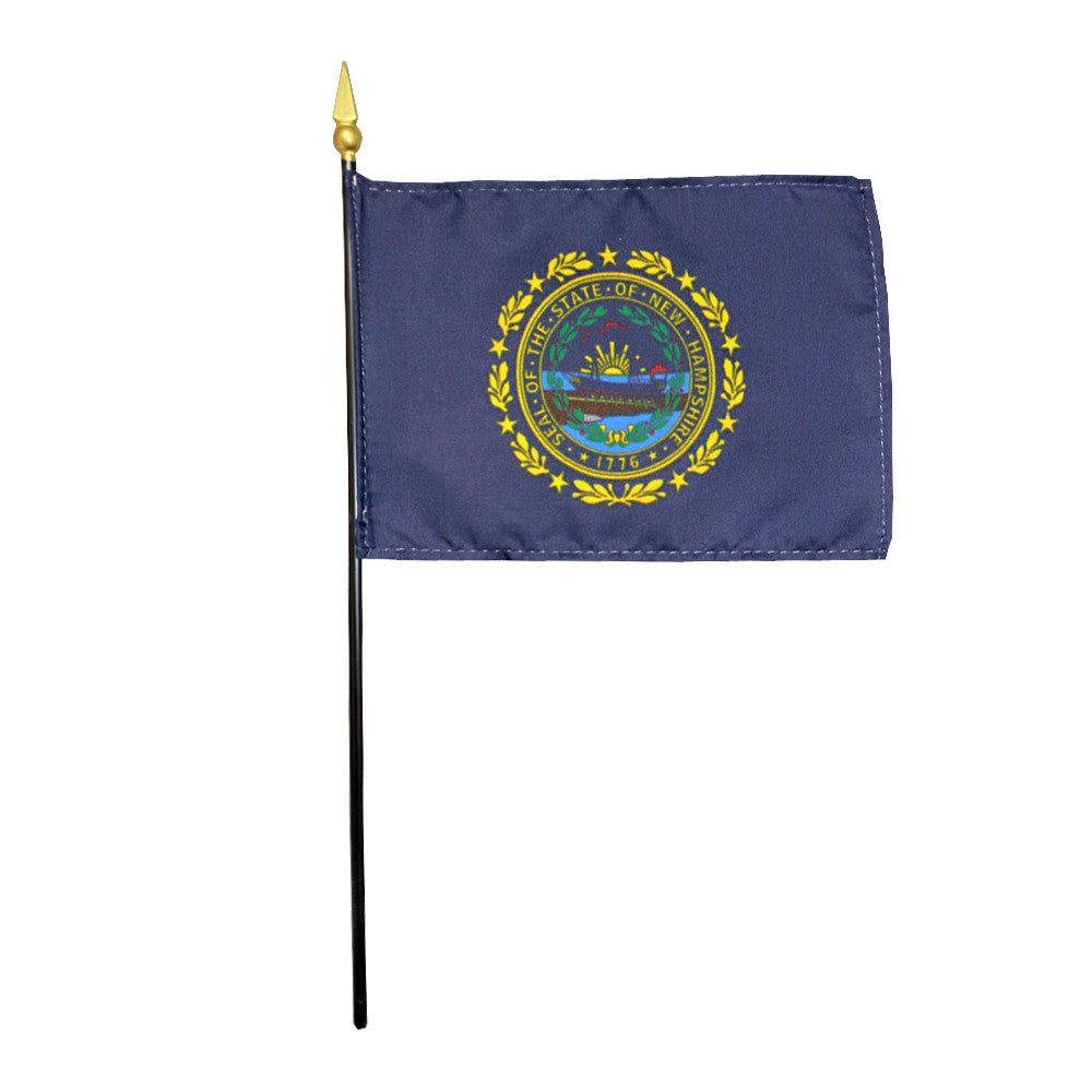 Miniature Flag - New Hampshire - ColorFastFlags | All the flags you'll ever need! 
