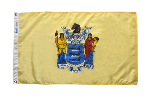 New Jersey State Flags - ColorFastFlags | All the flags you'll ever need! 
