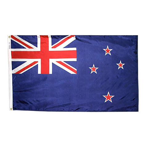 New Zealand Courtesy Flag 12" x 18" - ColorFastFlags | All the flags you'll ever need! 
