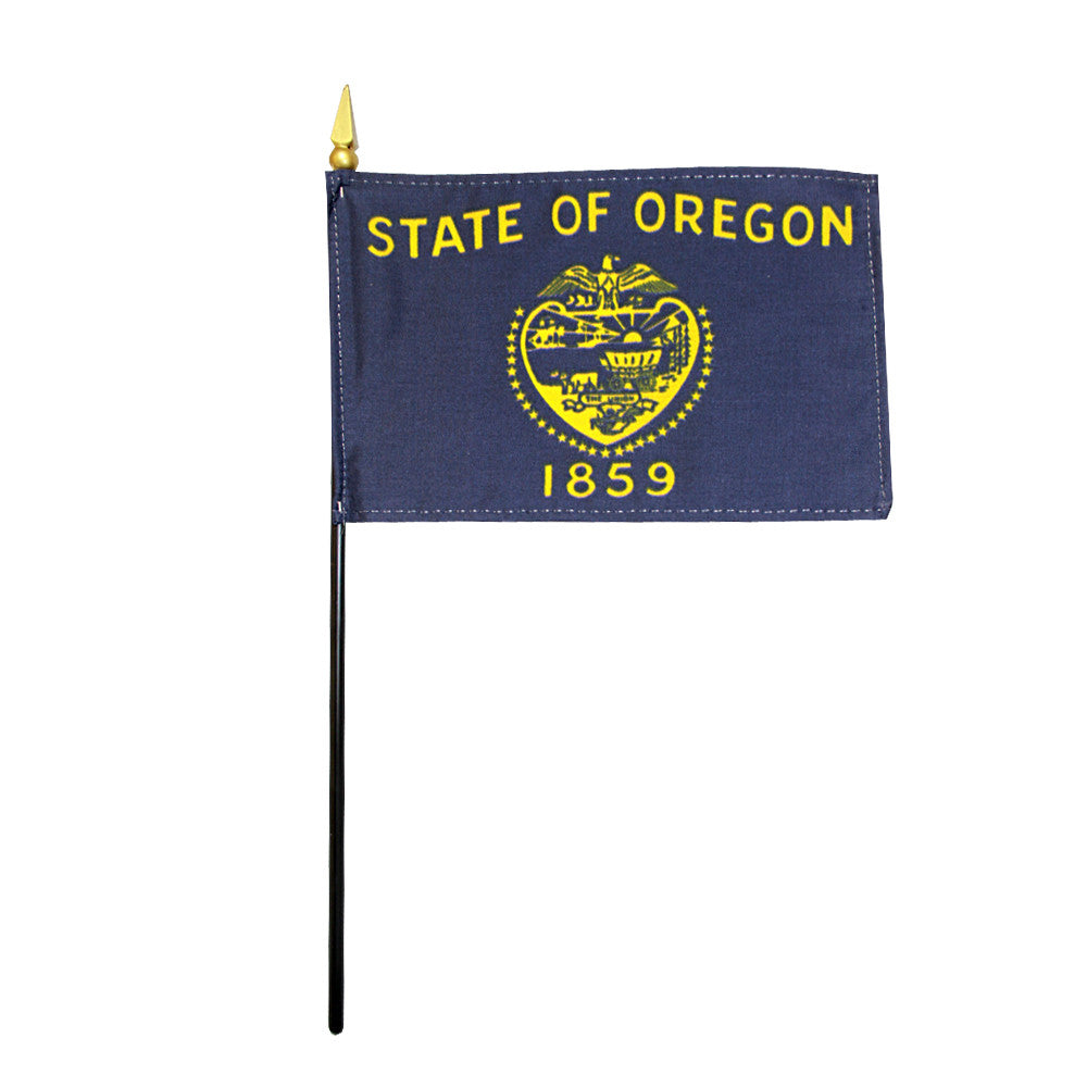 Miniature Flag - Oregon - ColorFastFlags | All the flags you'll ever need! 
