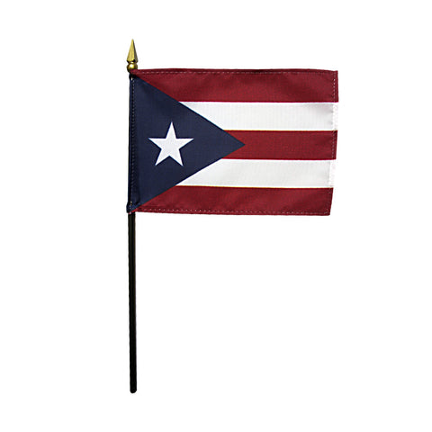 Miniature Flag - Puerto Rico - ColorFastFlags | All the flags you'll ever need! 
