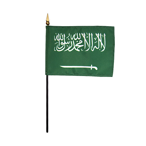 Miniature Saudi Arabia Flag - ColorFastFlags | All the flags you'll ever need! 
 - 2