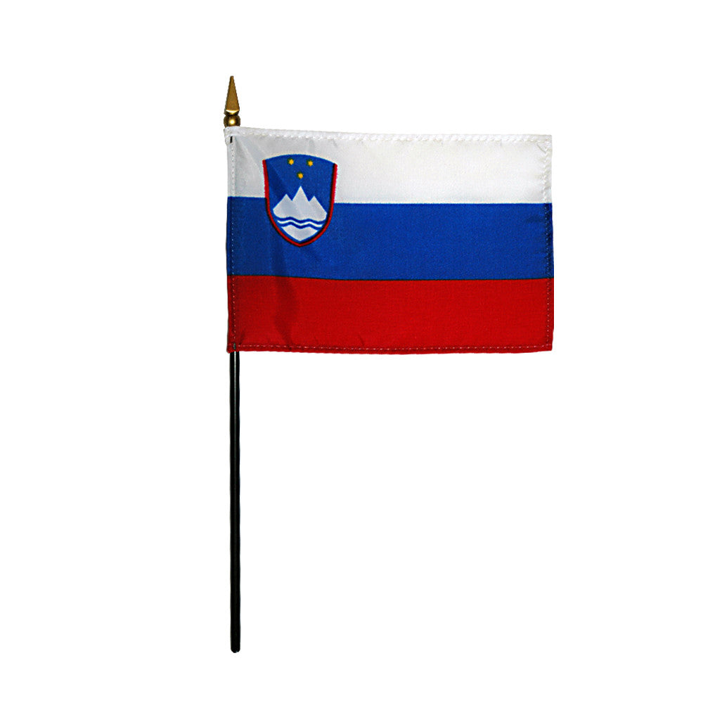 Miniature Slovenia Flag - ColorFastFlags | All the flags you'll ever need! 
