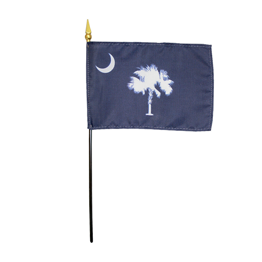 Miniature Flag - South Carolina - ColorFastFlags | All the flags you'll ever need! 
