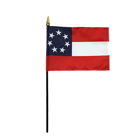 Miniature Stars and Bars Flag - ColorFastFlags | All the flags you'll ever need! 
