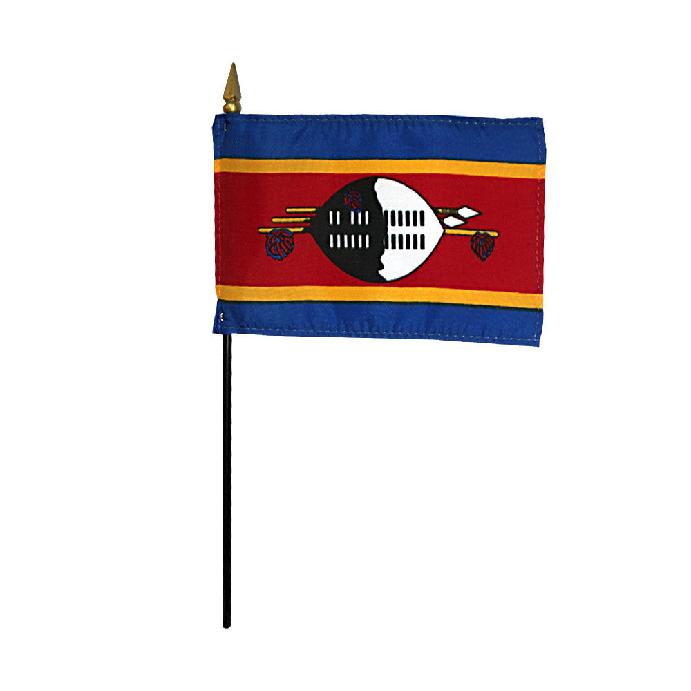 Miniature Swaziland Flag - ColorFastFlags | All the flags you'll ever need! 
