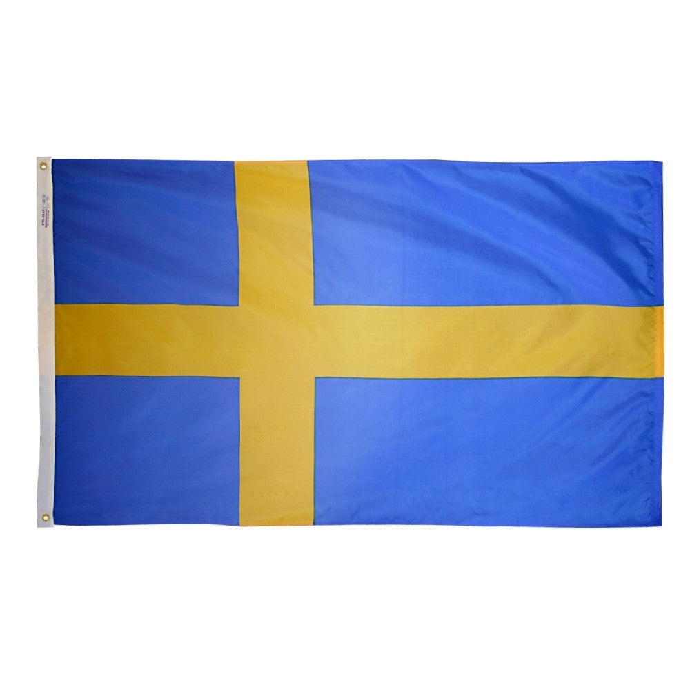Sweden Flag - ColorFastFlags | All the flags you'll ever need! 
