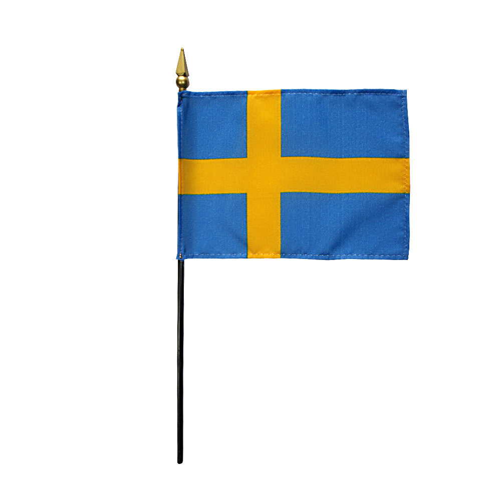 Miniature Sweden Flag - ColorFastFlags | All the flags you'll ever need! 
