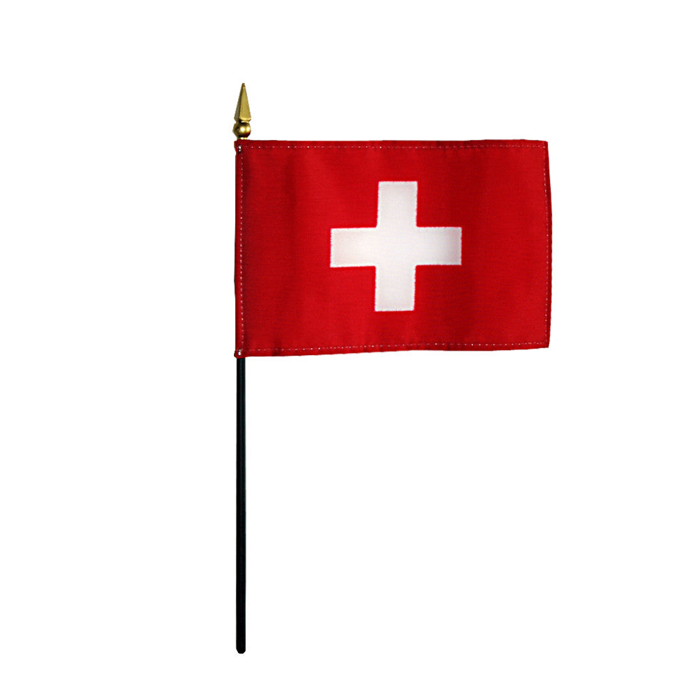 Miniature Switzerland Flag - ColorFastFlags | All the flags you'll ever need! 
