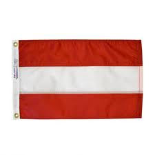 Tahiti Courtesy Flag 12" x 18" - ColorFastFlags | All the flags you'll ever need! 
