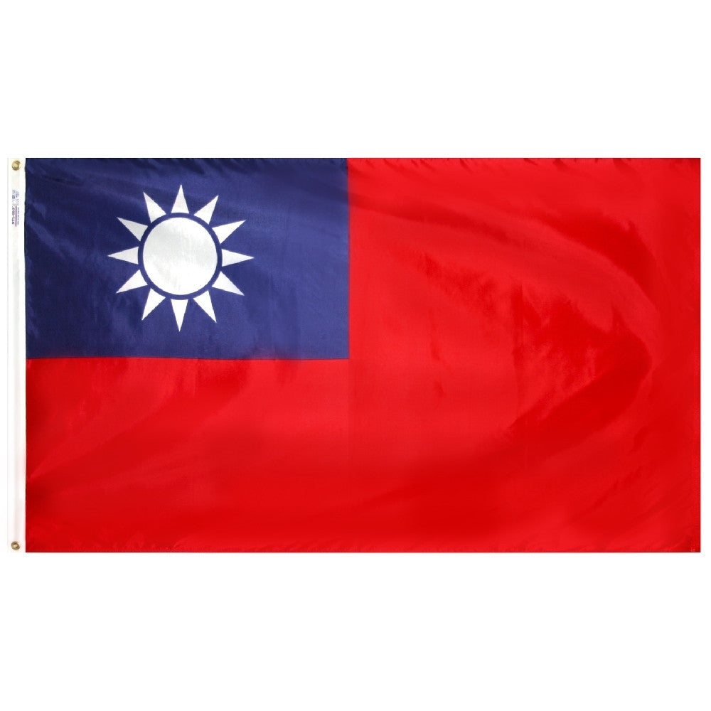 Taiwan Flag - ColorFastFlags | All the flags you'll ever need! 
