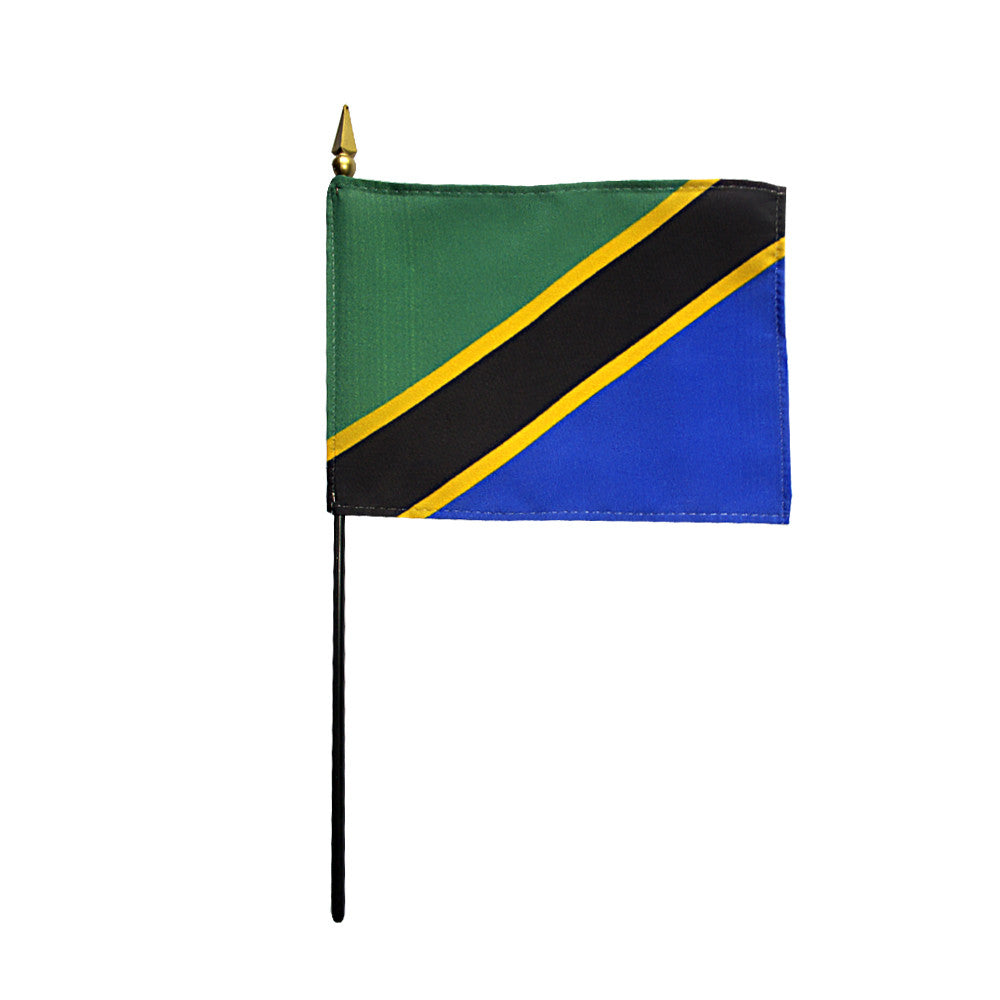 Miniature Tanzania Flag - ColorFastFlags | All the flags you'll ever need! 
 - 2