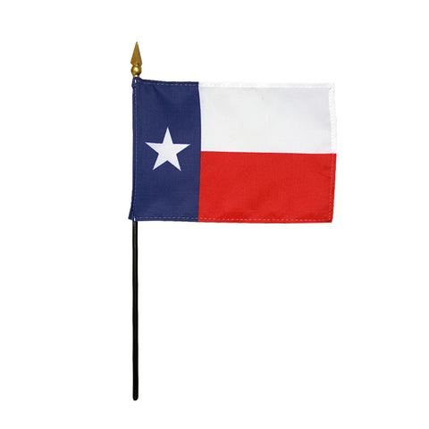 Miniature Flag - Texas - ColorFastFlags | All the flags you'll ever need! 
