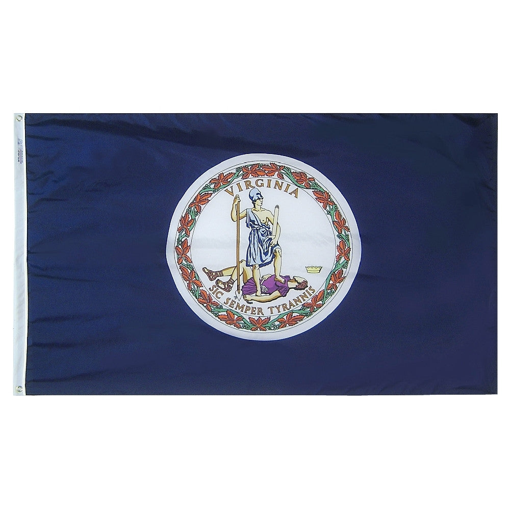 Virginia Courtesy Flag 12" x 18" - ColorFastFlags | All the flags you'll ever need! 
