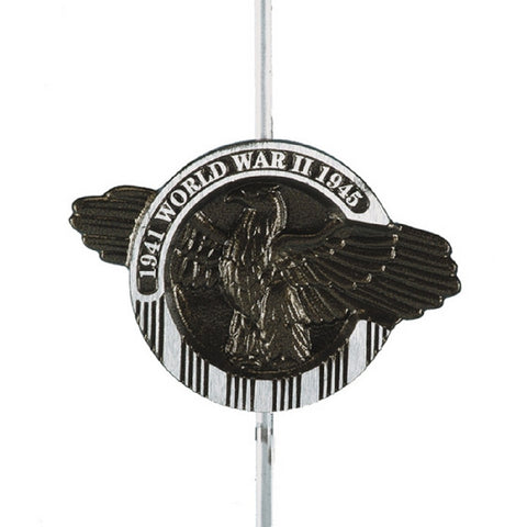 Aluminum Grave Marker - WWII - ColorFastFlags | All the flags you'll ever need! 
