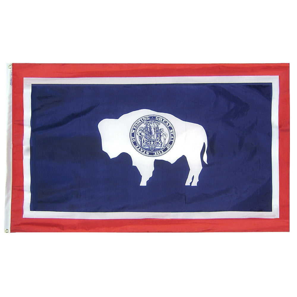 Wyoming State Flags - ColorFastFlags | All the flags you'll ever need! 
