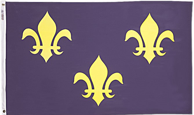 French Fleur-de-Lis Flag - ColorFastFlags | All the flags you'll ever need! 
