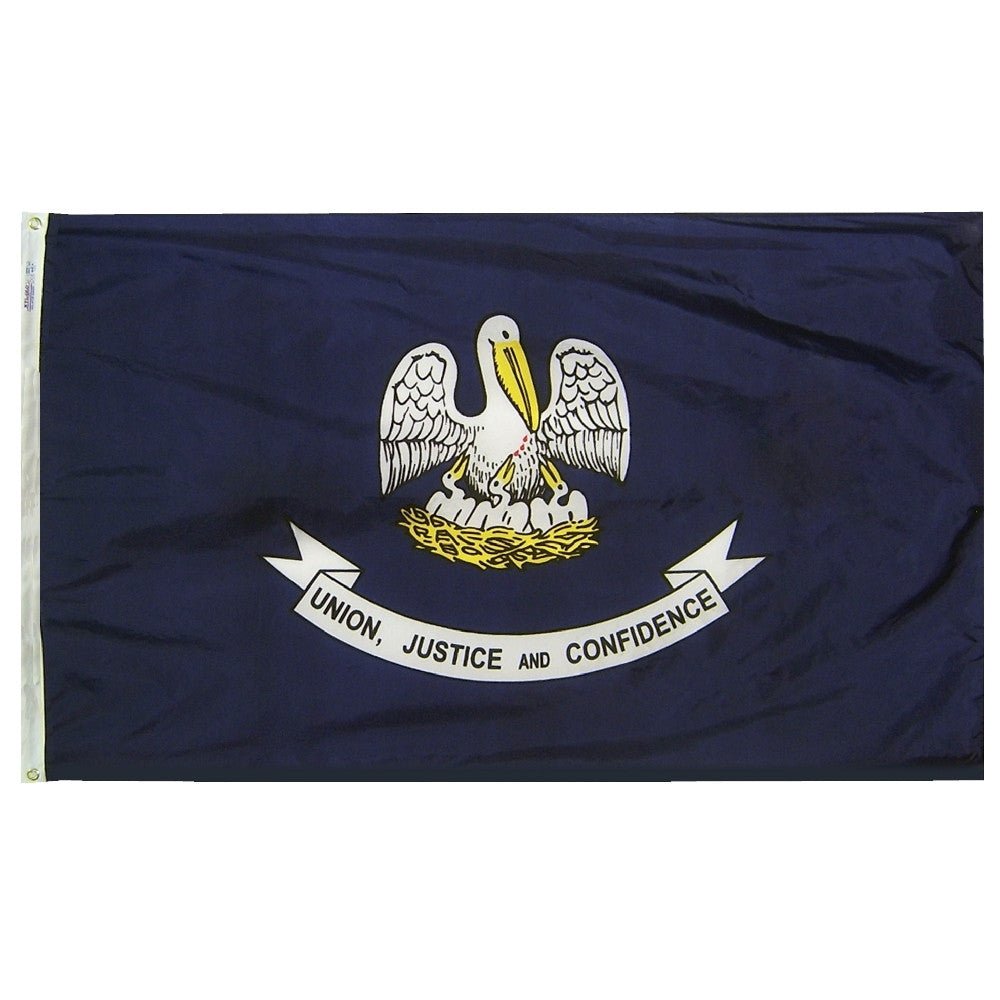 Louisiana Courtesy Flag 12" x 18" - ColorFastFlags | All the flags you'll ever need! 
