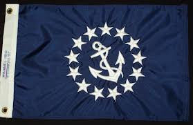 yacht club officer flags