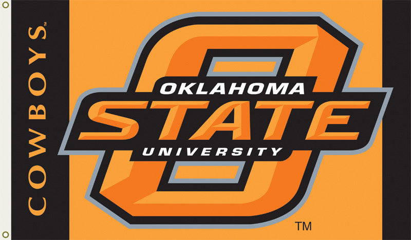 Officially Licensed Oklahoma State Cowboys 3' x 5' Flags - ColorFastFlags | All the flags you'll ever need! 
