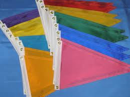 Solid Color Pennants - ColorFastFlags | All the flags you'll ever need! 
