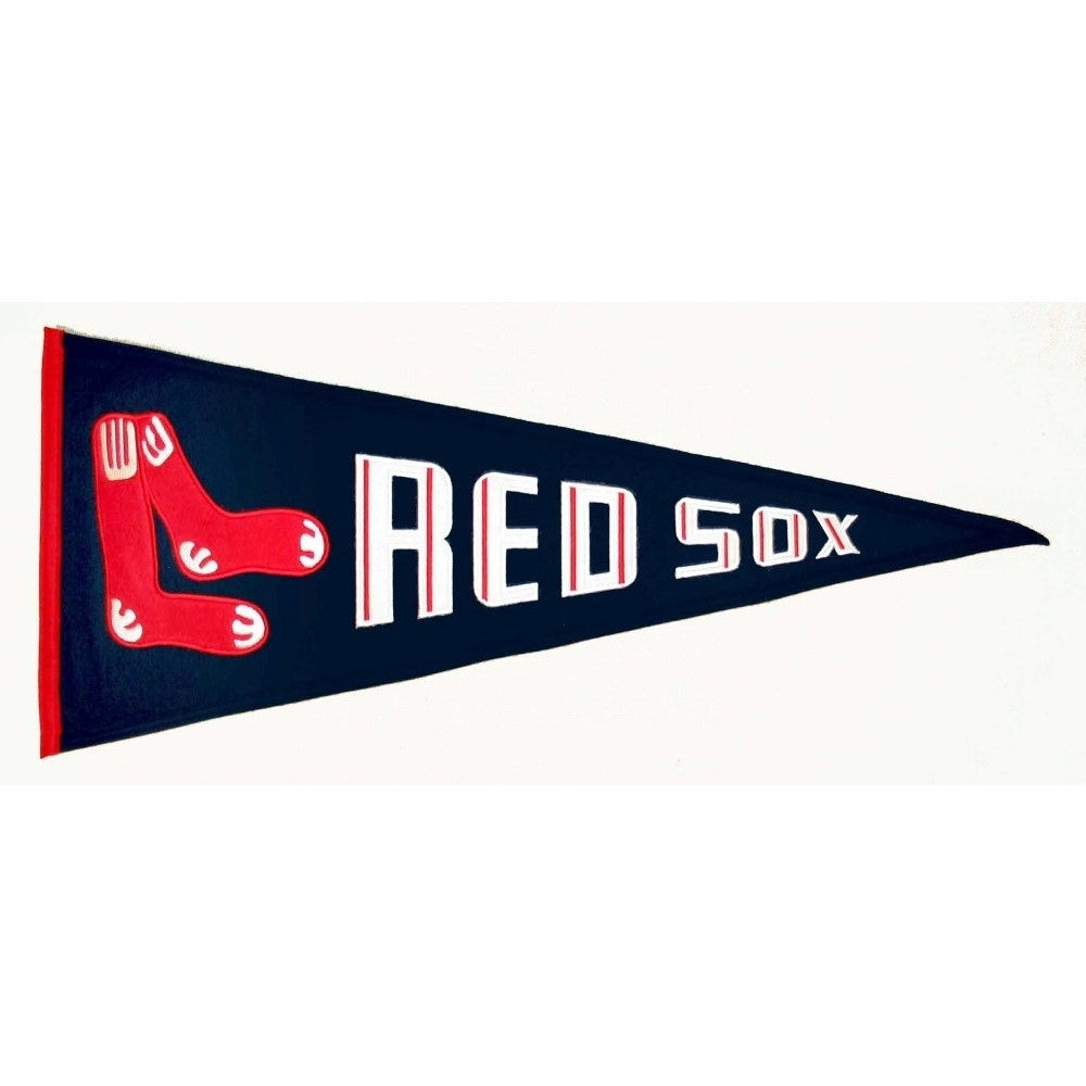 Red Sox Felt Pennant 13" x 32" - ColorFastFlags | All the flags you'll ever need! 
