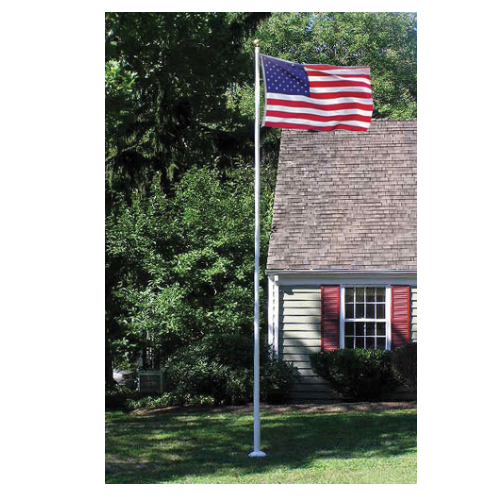 20' Villager III Fiberglass Flagpole - ColorFastFlags | All the flags you'll ever need! 
