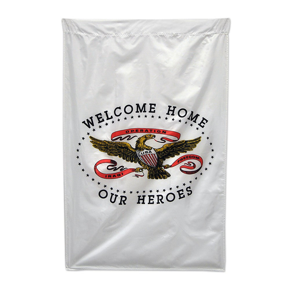 Welcome Home Our Heroes Flag - ColorFastFlags | All the flags you'll ever need! 
 - 1